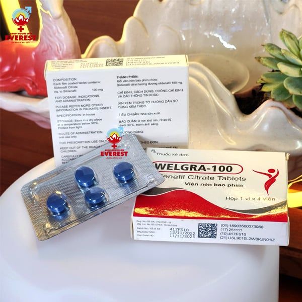  Thuốc Welgra-100 tăng cường sinh lý cho nam giới cực hiệu quả 