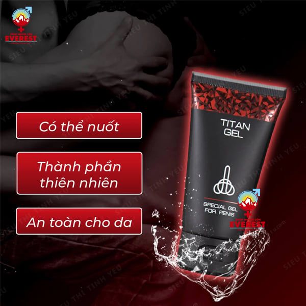  Titan Gel – Gel bôi tăng kích thước dương vật hiệu quả 