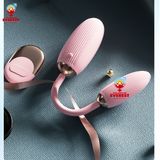  Trứng rung 2 đầu điều khiển từ xa bằng remote rung 10 chế độ 