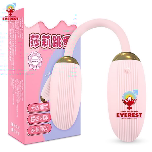  Trứng rung 2 đầu điều khiển từ xa bằng remote rung 10 chế độ 