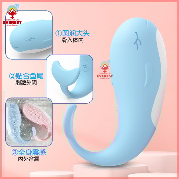  Trứng rung cá voi không dây điều khiển từ xa thế hệ mới 