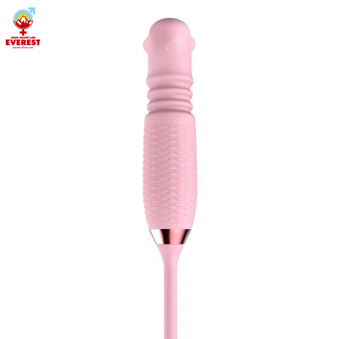  Trứng rung xoay thụt đầu bi kèm lưỡi rung hoa hồng thế hệ 1 