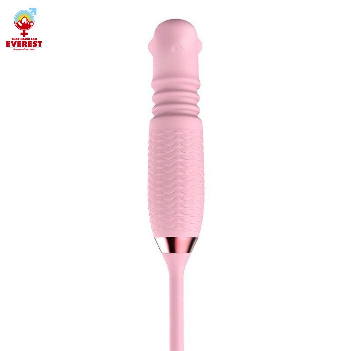  Trứng rung xoay thụt đầu bi kèm lưỡi rung hoa hồng thế hệ 1 