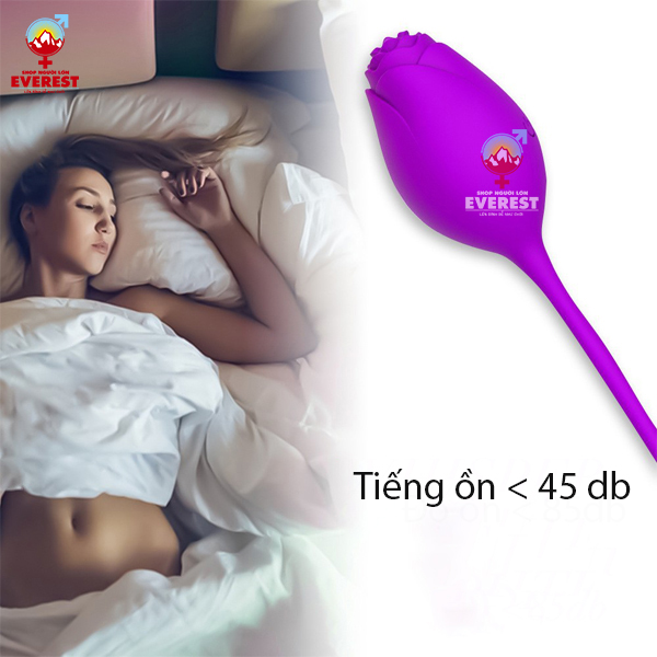  Trứng rung hoa hồng điều khiển từ xa bằng remote massage kích thích điểm G 