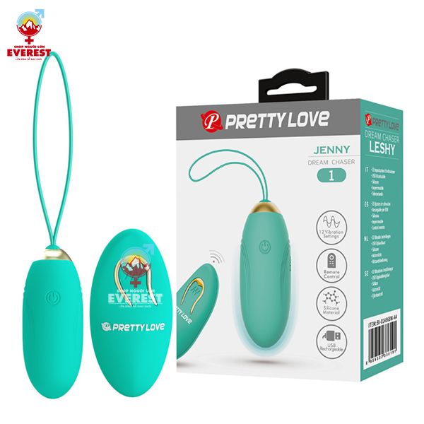  Trứng rung không dây điều khiển từ xa Pretty Love Jenny thế hệ mới 