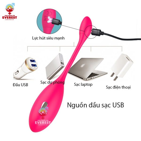  Trứng rung Levett điều khiển từ xa bằng app điện thoại 