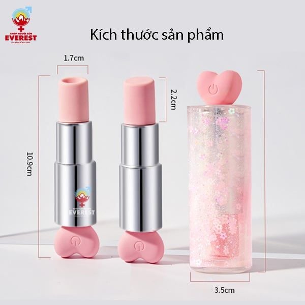  Trứng rung ngụy trang son môi dùng bằng app điện thoại cao cấp 
