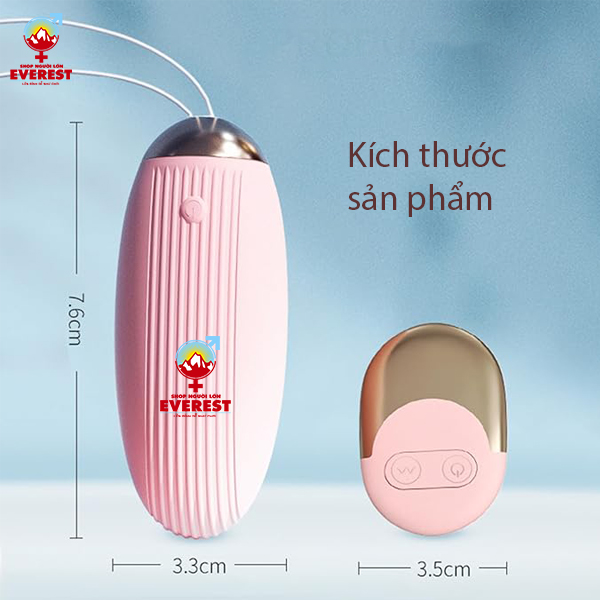  Trứng rung tình yêu điều khiển từ xa rung 10 tần số 