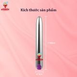  Trứng rung tình yêu inox rung 10 chế độ size lớn hình viên đạn 
