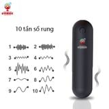  Trứng rung tình yêu silicon mini hình viên đạn rung 10 chế độ 