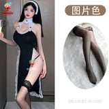  Váy ngủ cosplay nữ tu sĩ gợi cảm phối ren sexy 