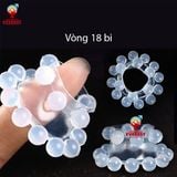  Vòng bi đeo dương vật silicon chống xuất tinh sớm nhiều loại 