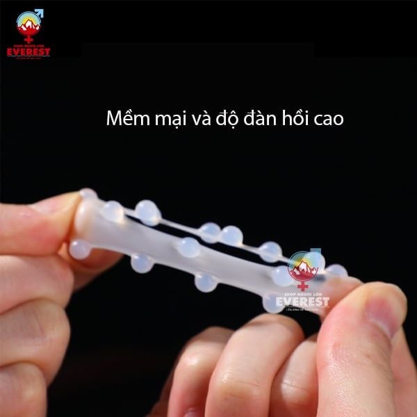  Vòng bi đeo dương vật silicon chống xuất tinh sớm nhiều loại 