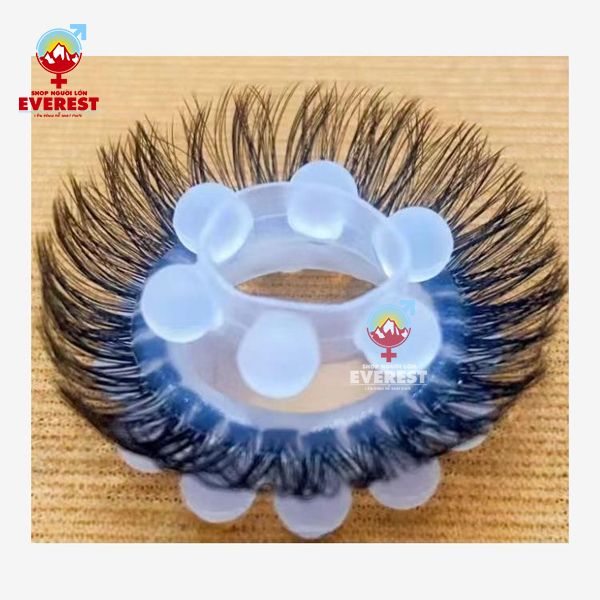  Vòng bi đeo dương vật silicon mắt cừu chống xuất tinh sớm 