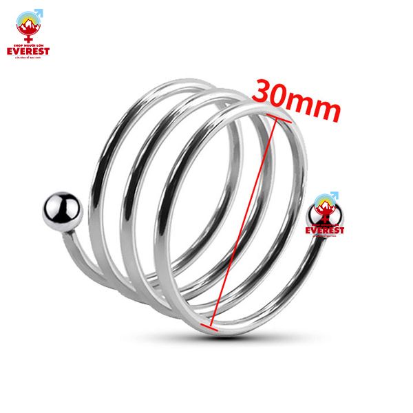  Vòng đeo cu inox Alexandra không bi tăng khoái cảm [5 size] 
