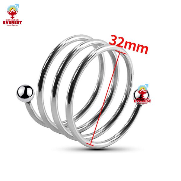  Vòng đeo cu inox Alexandra không bi tăng khoái cảm [5 size] 