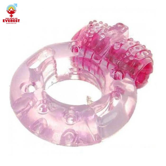  Vòng rung đeo dương vật giá rẻ Silicon Vibra Hole Ring Baile 