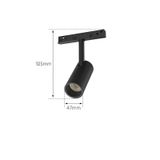 Đèn dương ray rọi điểm ống bơ