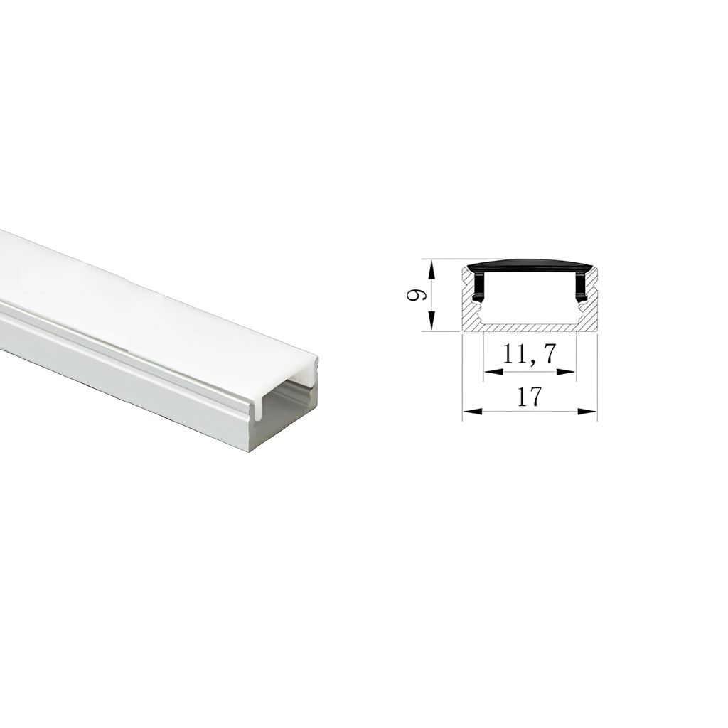 ZEN Profile Thanh nhôm U1709 LED