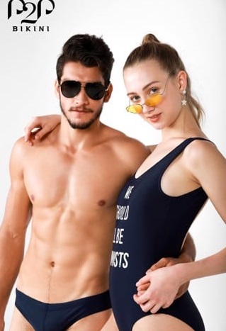 Đồ bơi couple, quần bơi nam, monokini nữ sporty