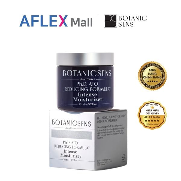 Kem dưỡng ẩm chuyên sâu dành cho da khô, ngứa BOTANICSENS Ph.D ATO REDUCING FORMULA INTENSE Moisturizer