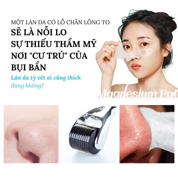 Mặt nạ thu nhỏ lỗ chân lông với miếng Magie Pore Care Sky Patch LAPNPEOPLE