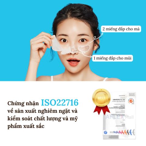 Mặt nạ thu nhỏ lỗ chân lông với miếng Magie Pore Care Sky Patch LAPNPEOPLE