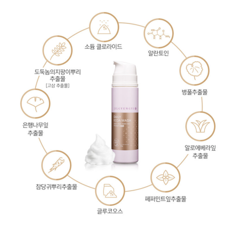  Dung dịch bọt vệ sinh phụ nữ cao cấp JILGYUNGYI Gold Foam 150g 