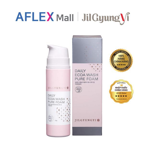 Dung dịch vệ sinh phụ nữ dạng bọt Jilgyungyi Daily Ecoa Wash Pure Foam