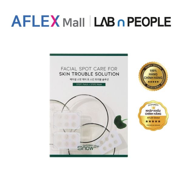 Miếng dán mụn kèm mặt nạ với miếng Magie thần kỳ LAPNPEOPLE tái tạo làm dịu da