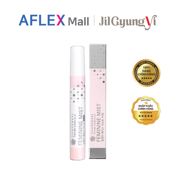 Xịt phụ khoa thơm vùng kín Jilgyungyi Feminine Mist khử mùi hiệu quả