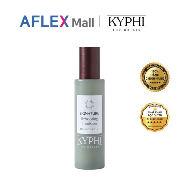 Nhũ tương dưỡng trắng,giảm nếp nhăn cải thiện độ đàn hồi da KYPHI Signature Rebooting Emulsion 100ml