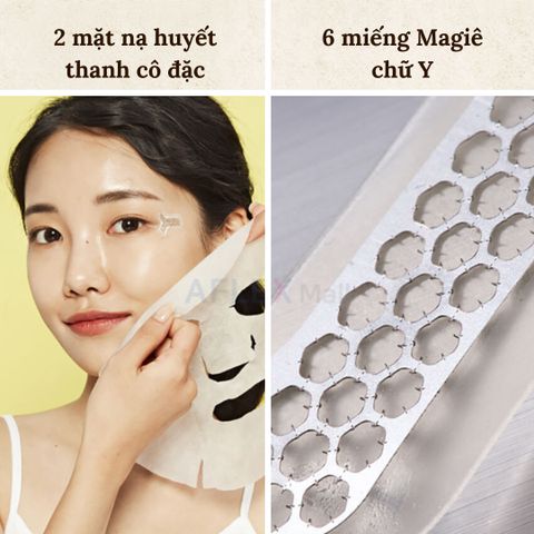 Mặt nạ mắt với miếng Magie Eye Zone LAPNPEOPLE loại bỏ quầng thâm chống nếp nhăn