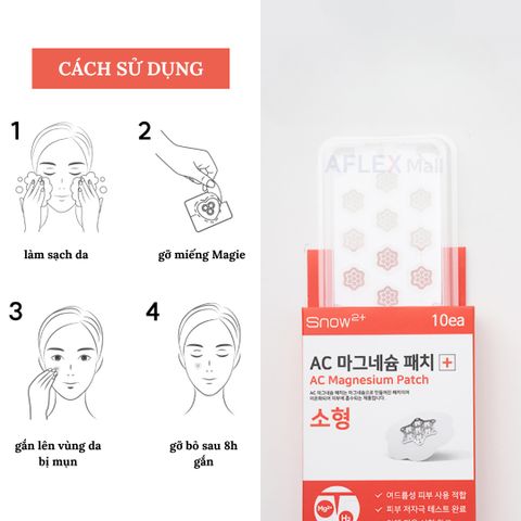  Miếng dán mụn với miếng Magie thần kỳ LAPNPEOPLE tái tạo chăm sóc da 10 miếng 
