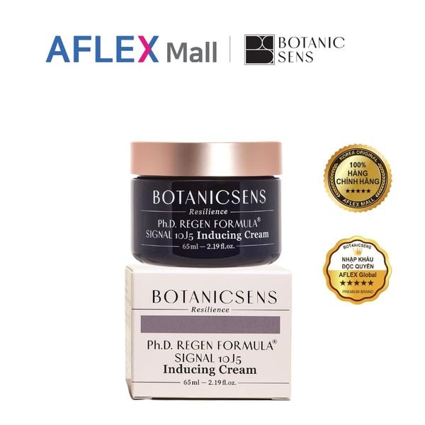 Kem dưỡng tái tạo da công thức thuần chay BOTANICSENS Ph.D REGEN FORMULA SIGNAL 10J5 Inducing Cream(for dry skin)