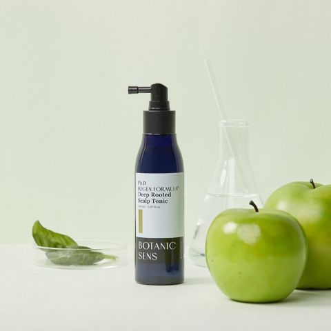 Tinh chất xịt kích thích mọc tóc, dưỡng tóc chuyên sâu và ngăn rụng tóc BOTANICSENS Ph.D REGEN FORMULA Deep Rooted Scalp Tonic