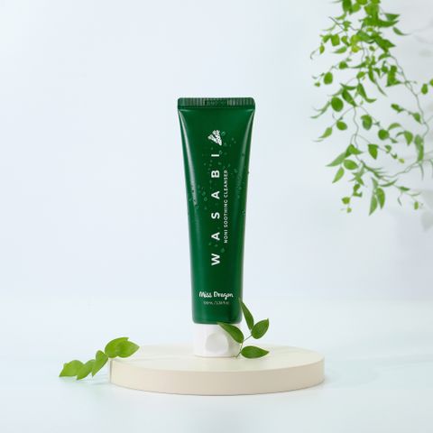  Sữa rửa mặt Miss Dragon - Sữa rửa mặt làm dịu da Wasabi chiết xuất trái nhàu - Wasabi Noni Soothing Cleanser (100 ml) 