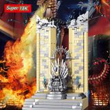  Mô Hình Nhựa 3D Lắp Ráp 18K Super Ngôi Báu Sắt Iron Throne K130 (1146 mảnh) - LG0072 