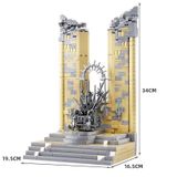  Mô Hình Nhựa 3D Lắp Ráp 18K Super Ngôi Báu Sắt Iron Throne K130 (1146 mảnh) - LG0072 