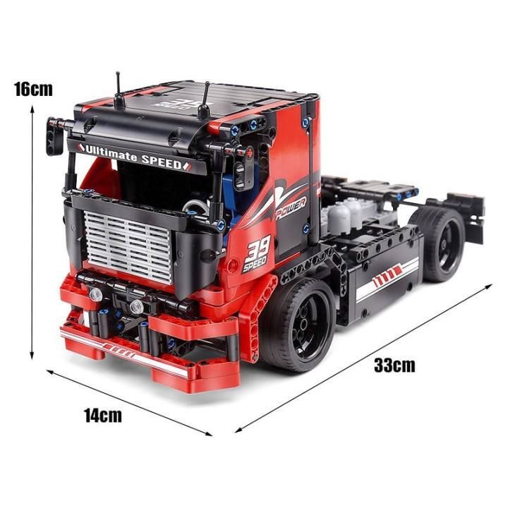  Mô Hình Nhựa 3D Lắp Ráp MOULD KING Xe Đầu Kéo (570 mảnh, Racing Truck) 15002 - LG0027 