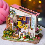  Mô Hình Gỗ 3D Lắp Ráp ROBOTIME DIY Dollhouse Nhà Tí Hon (340, mảnh Lily's Porch) DG11 - WP155 