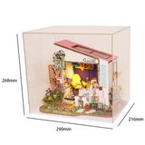  Mô Hình Gỗ 3D Lắp Ráp ROBOTIME DIY Dollhouse Nhà Tí Hon (340, mảnh Lily's Porch) DG11 - WP155 