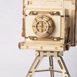  Mô Hình Gỗ 3D Lắp Ráp ROBOTIME Máy Chụp Ảnh Cổ Điển Vintage Camera TG403 – WP054 