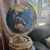  Mô Hình Gỗ 3D Lắp Ráp ROBOTIME ROKR Quả Địa Cầu Lớn (567 mảnh, The Huge Globe) ST002 – WP239 