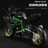  Mô Hình Nhựa 3D Lắp Ráp TGL Siêu Xe Mô Tô Kawasaki H2R 1:5 (1858 mảnh,  Super Motorcycles) T4019 – LG0034 