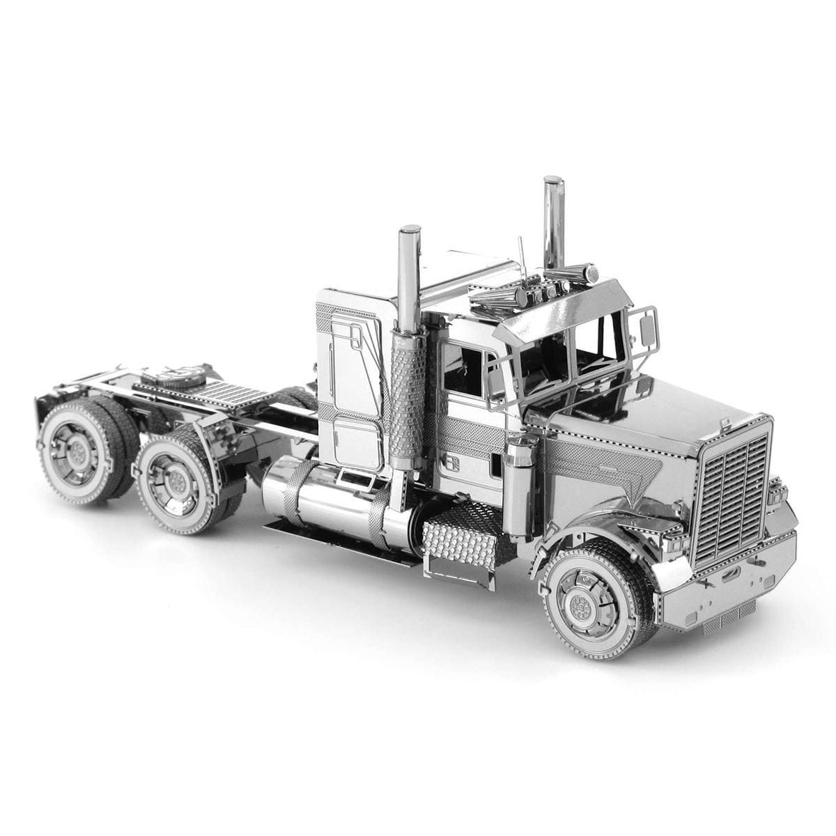  Mô Hình Kim Loại Lắp Ráp 3D Metal Head Freightliner Xe Đầu Kéo Dài (90 mảnh, FLC Long Nose Truck) – MP856 
