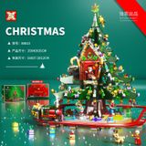  Mô Hình Nhựa 3D Lắp Ráp Cây Thông Giáng Sinh & Đoàn Tàu Lửa 88013 (Christmas Tree & Train, 2126 mảnh) - LG0086 