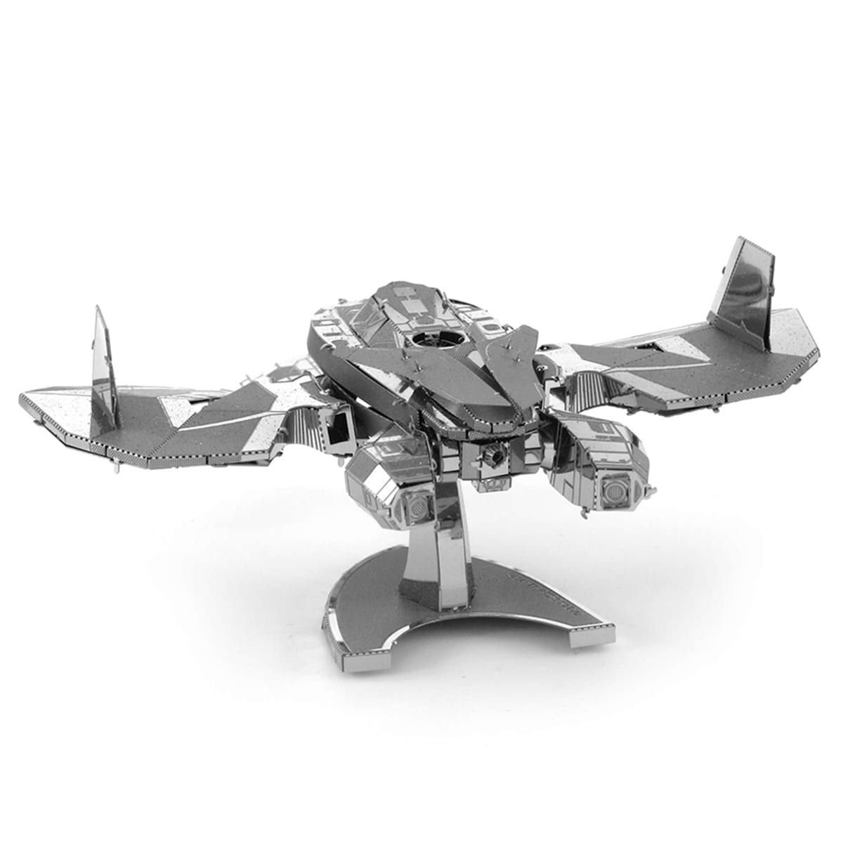  Mô Hình Kim Loại Lắp Ráp 3D Metal Head Batman Phi Thuyền Batwing Trong Phim Batman vs Superman (50 mảnh, Spaceship) – MP1025 