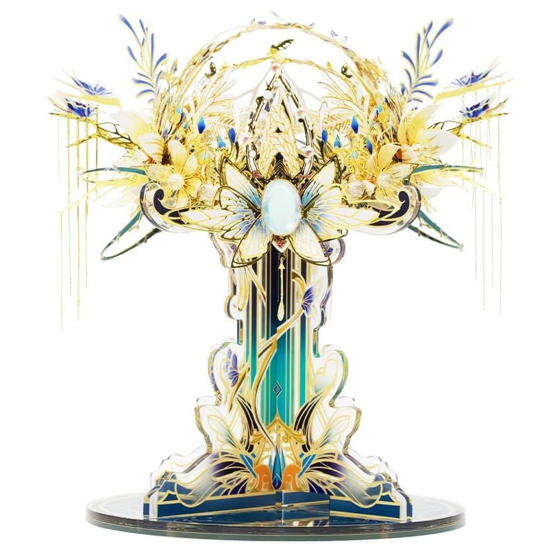  Mô Hình Kim Loại 3D Lắp Ráp MU Vương Miện Của Tộc Tiên (159 mảnh, Elf's Crown) YM-N121-B - MP1030 
