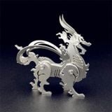  Mô Hình Kim Loại Lắp Ráp 3D Steel Warcraft Kỳ Lân (14 mảnh, Auspicious Kirin) – SW003 